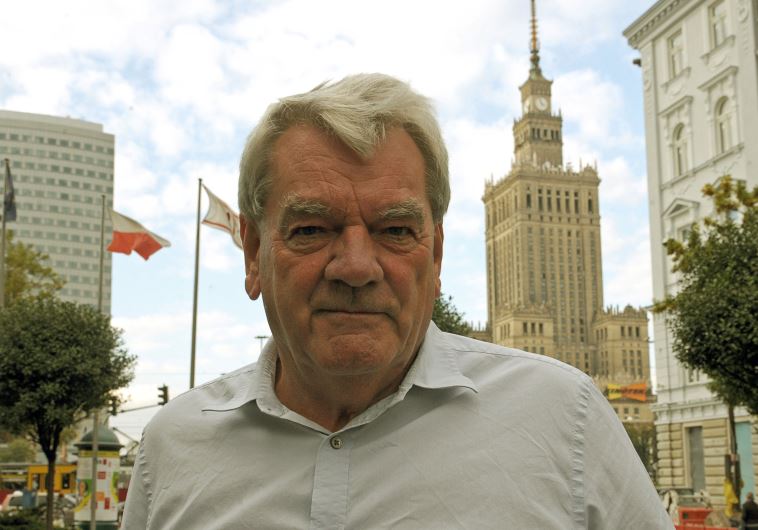 David Irving poses for a photograph in Warsaw