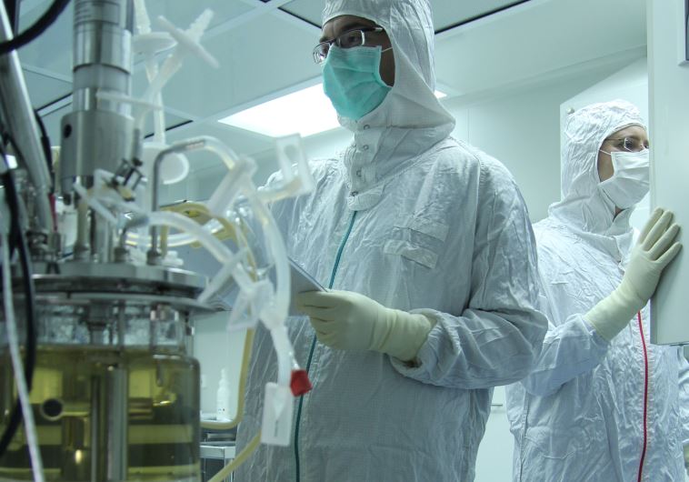 Photos showing Pluristem CEO and COO Yaky Yanai, and Pluristem trials