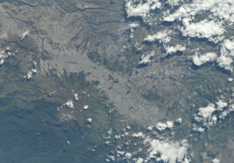 Astronaut Photo of Quito, Ecuador taken from the International Space Station (ISS) during Expedition 28 on September 5, 2011.