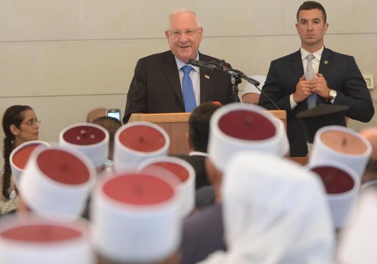 President Rivlin attends Druse festival of Ziyarat al-Nabi Shu'ayb at Jethro’s Tomb in northern Israel