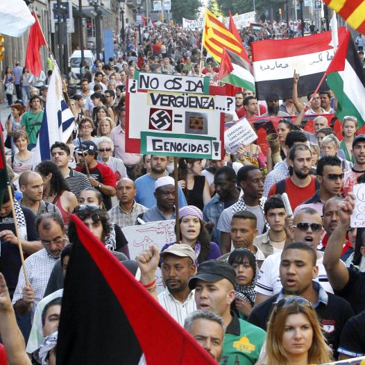 Pro-Palestinian protesters in Spain [File]