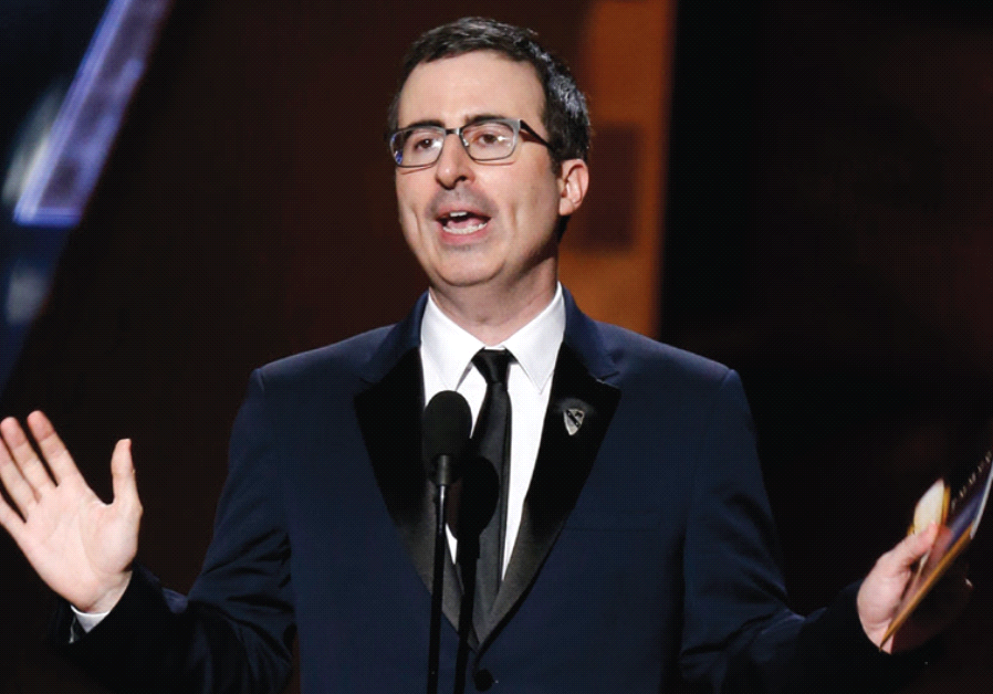 JOHN OLIVER at the 67th Primetime Emmy Awards in Los Angeles.