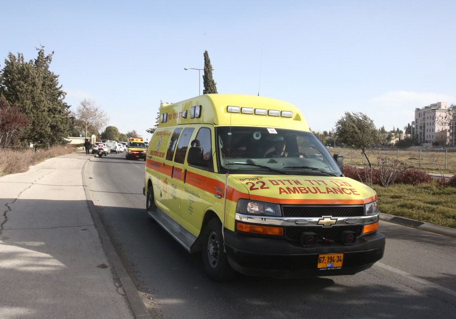 A Magen David Adom ambulance; illustrative.