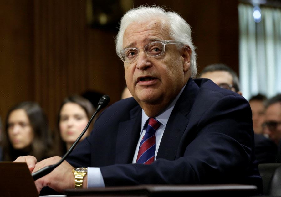 David Friedman testifies before a Senate Foreign Relations Committee hearing on his nomination to be U.S. ambassador to Israel, on Capitol Hill in Washington, US, February 16, 2017.