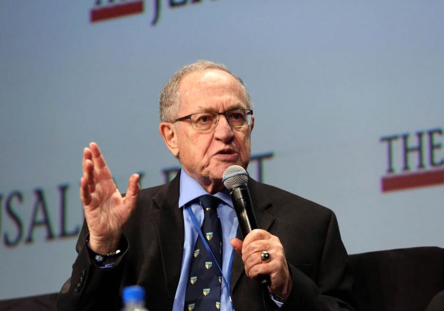 Alan Dershowitz at the Jerusalem Post Conference in New York, May 7, 2017