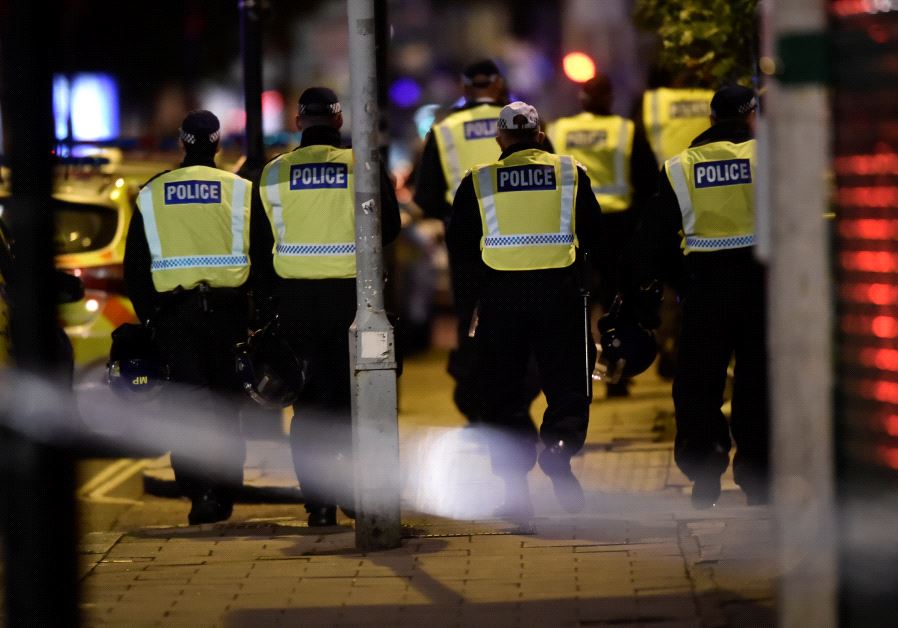 Police attend to an incident on London Bridge in London, Britain, June 3, 2017